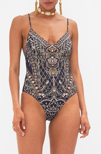 Camilla Tie Back One Piece Swimsuit Nordstrom