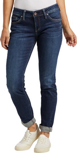 Silver Jeans Co. Boyfriend Ankle Straight Leg Jeans | Nordstrom