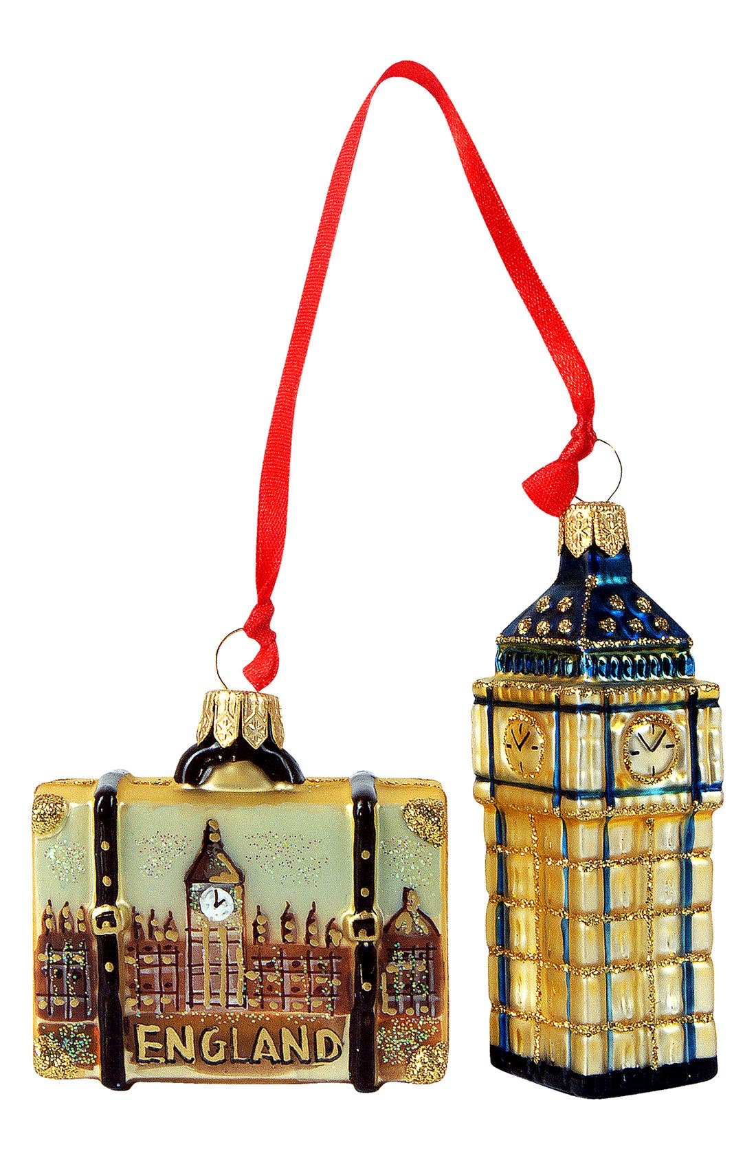 Nordstrom at Home 'England Mini Set' Glass Ornament Nordstrom