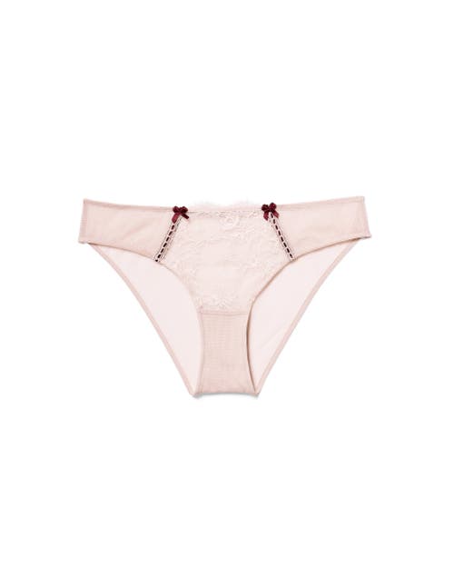 Shop Adore Me Yara Bikini Panties In Medium Beige