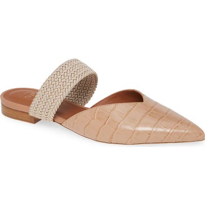 Malone Souliers Maisie Band Mule - Beige
