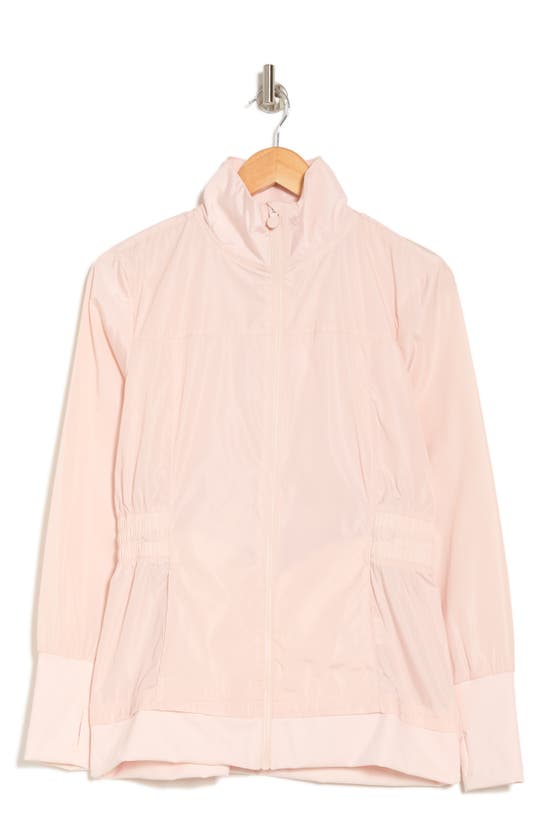 Apana Voyager Water Resistant Jacket In Silver Peony