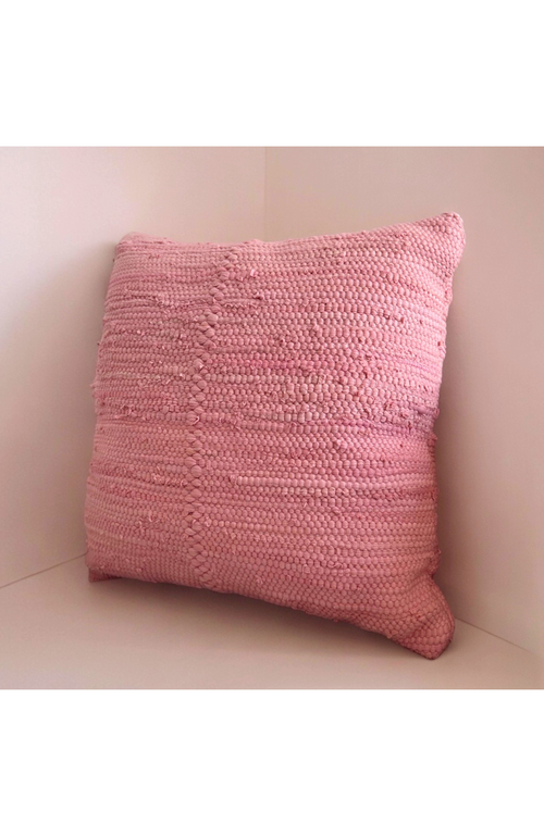 Shop Pillowpia Chindi Lumbar Pillow In Pink