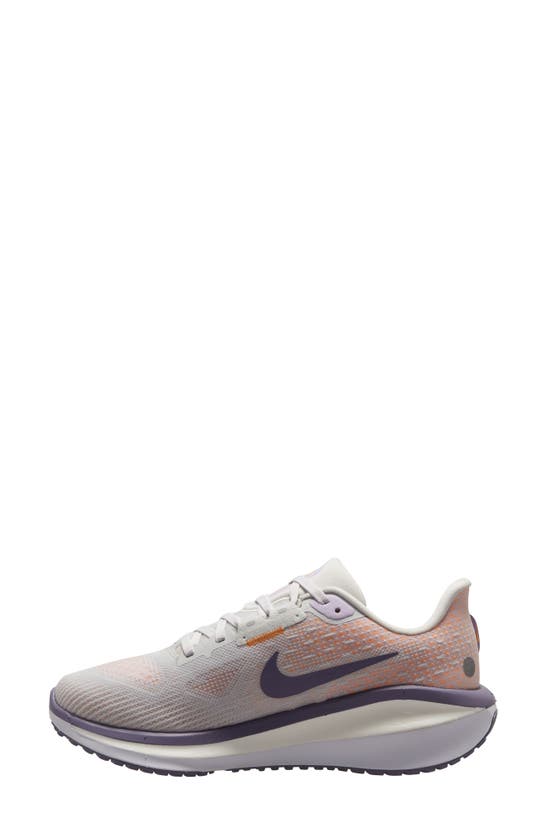 Shop Nike Zoom Vomero 17 Road Running Shoe In Dust/ Lilac/ White