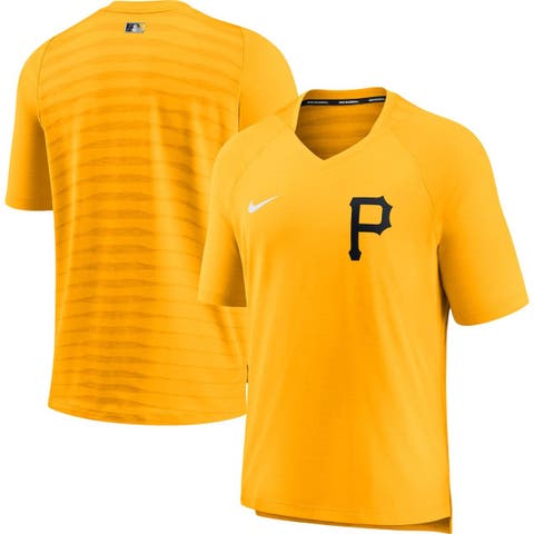 Men's Nike Gold Pittsburgh Pirates Authentic Collection Pregame ...