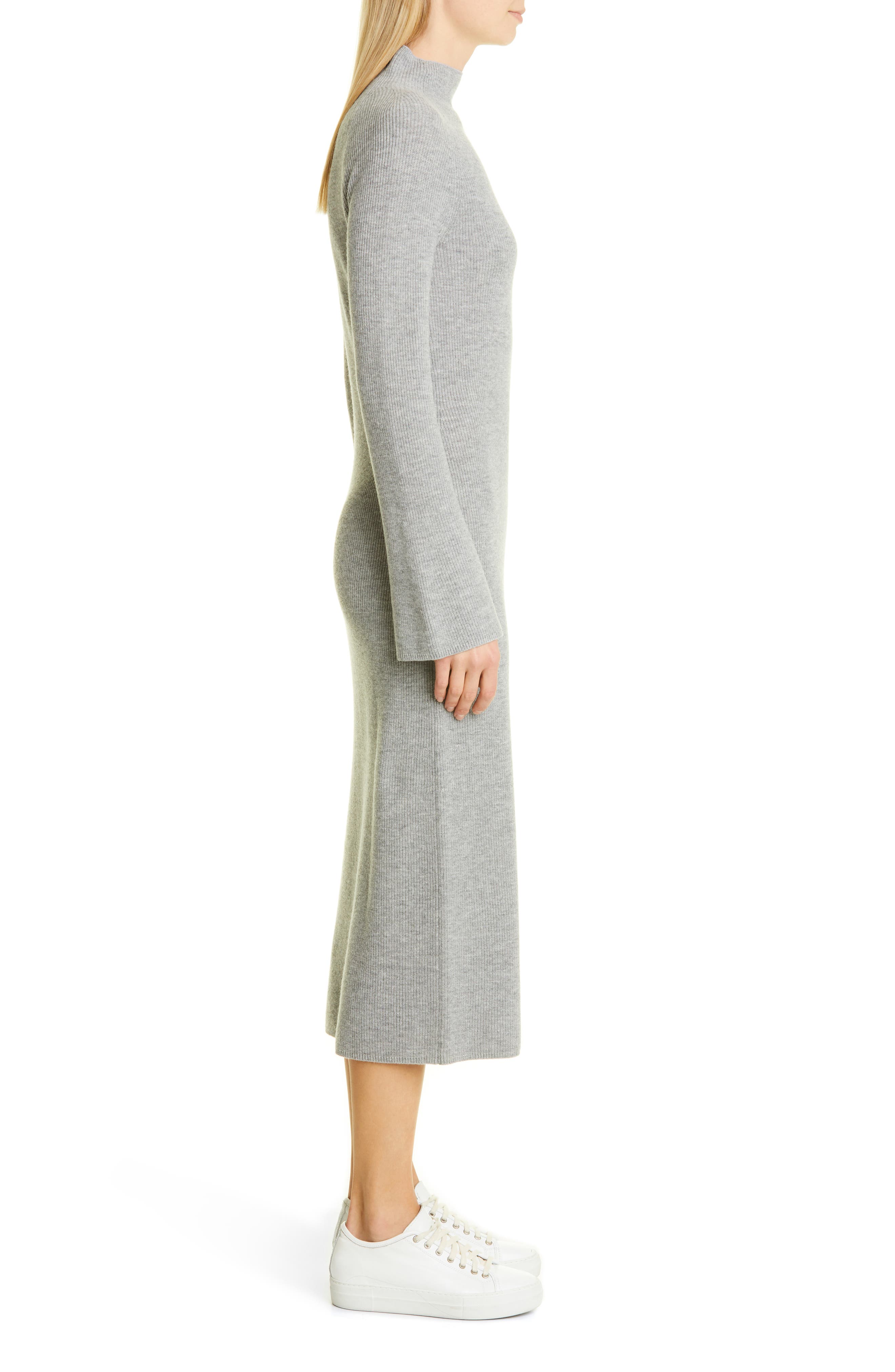 Theory Ribbed Long Sleeve Wool 