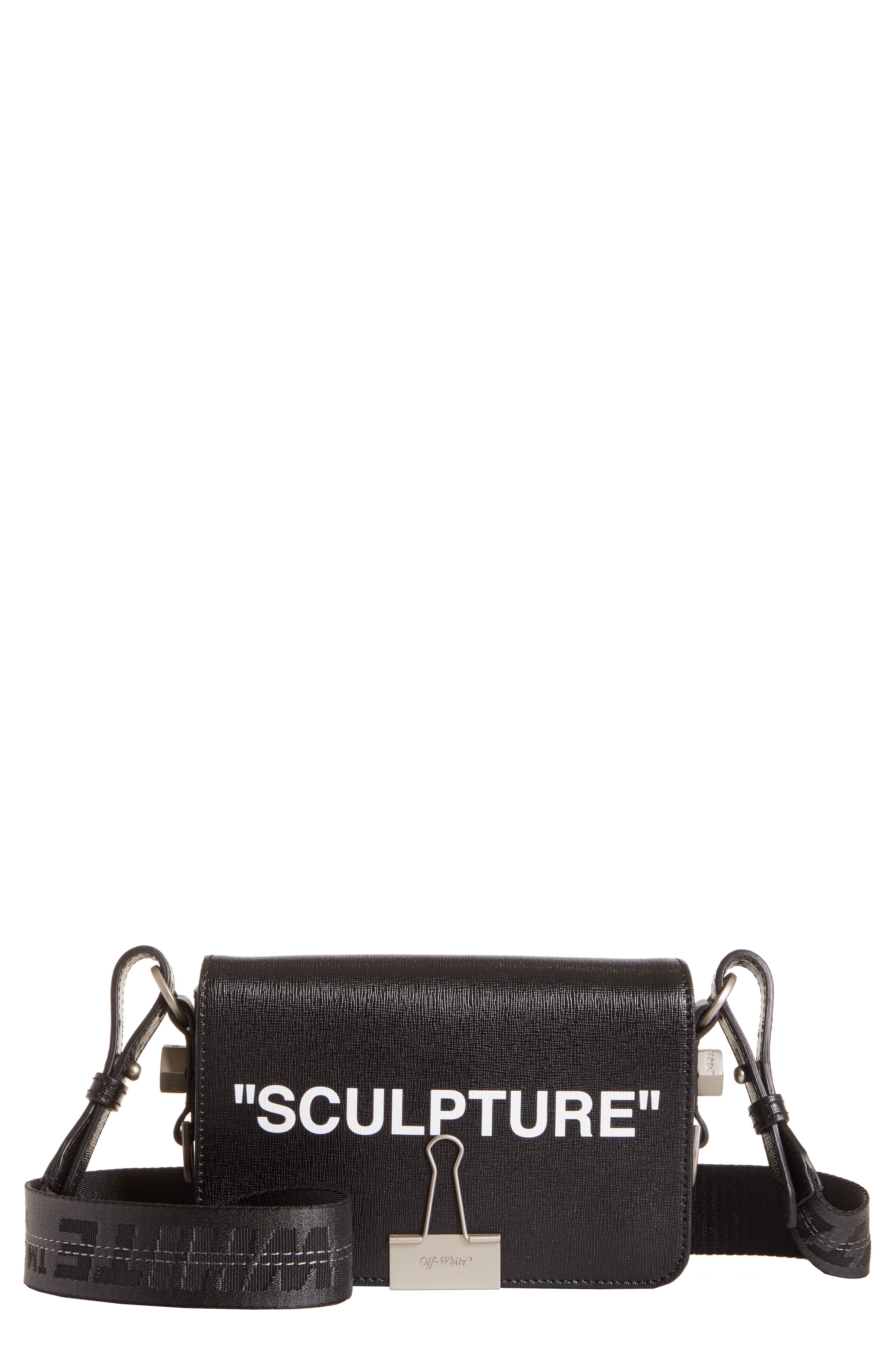 off white sculpture bag