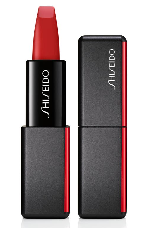 UPC 729238147904 product image for Shiseido Modern Matte Powder Lipstick in Hyper Red at Nordstrom | upcitemdb.com