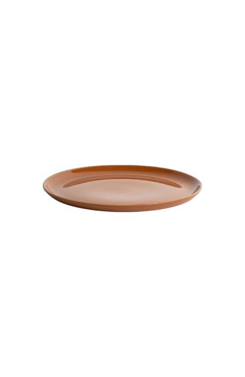 Gharyan Stoneware Tunisian Side Plates Set Of 4 In Terracotta