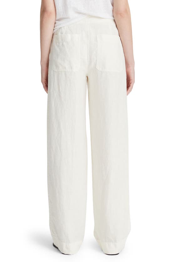 Shop Vince Hemp Utility Pants In Off White