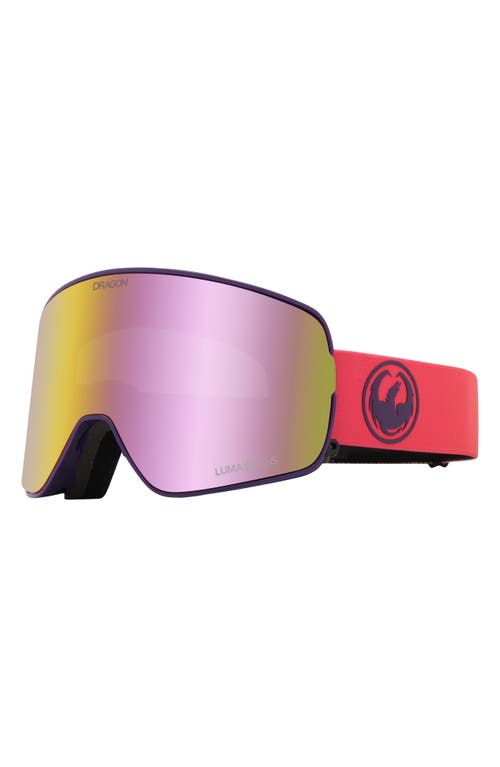 NFX2 60mm Snow Goggles with Bonus Lens in Fadepink Llpinkion