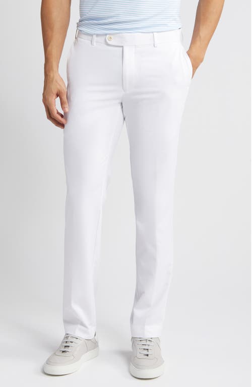 Peter Millar Crown Crafted Surge Performance Pants White at Nordstrom, X 32