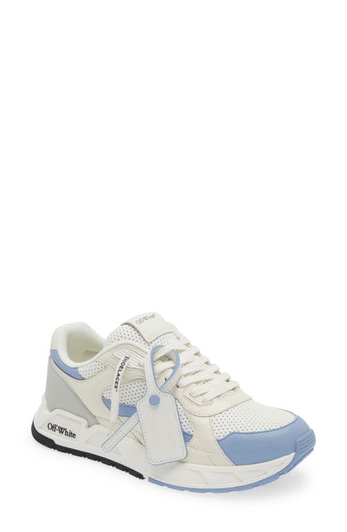 Off-White Runner B Sneaker in White Light Blue at Nordstrom, Size 10Us