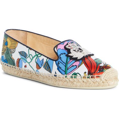 Christian Louboutin Nanou Espadrille Flat, White