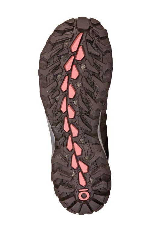 Oboz Sypes Mid B-dry Hiking Sneaker In Peppercorn