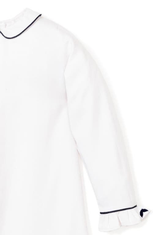 Shop Petite Plume Kids' Sophia Long Sleeve Nightgown In White