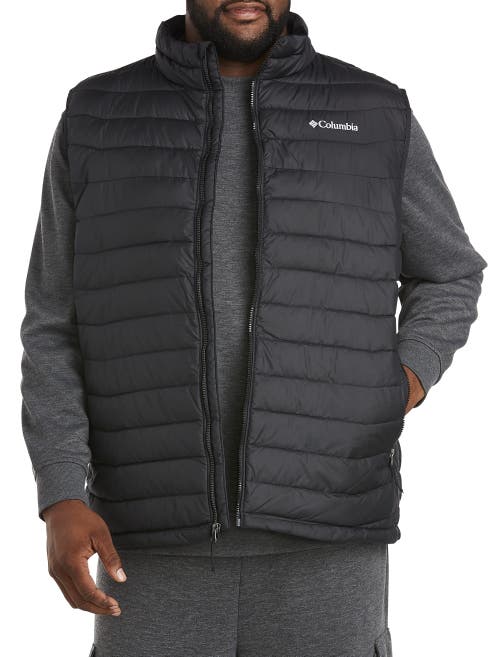 COLUMBIA COLUMBIA BIG & TALL POWDER LITE QUILTED VEST