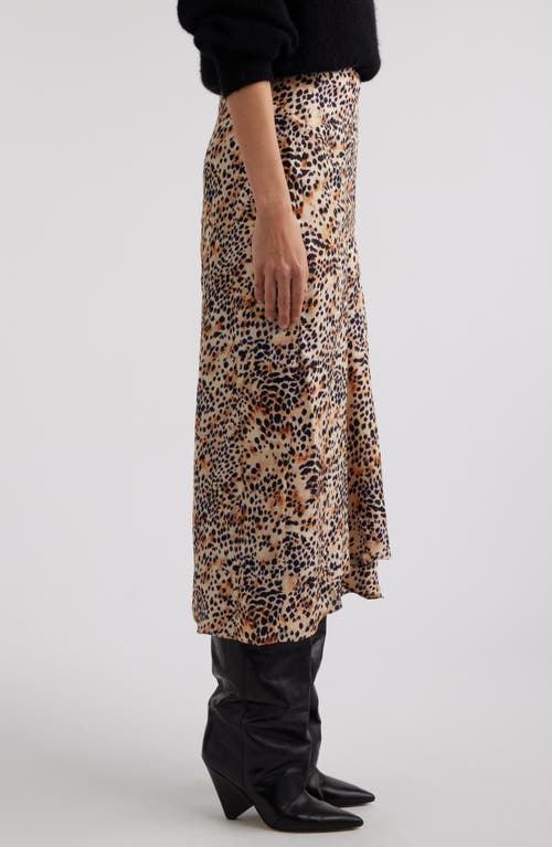 Shop Isabel Marant Lisanne Print Skirt In Natural