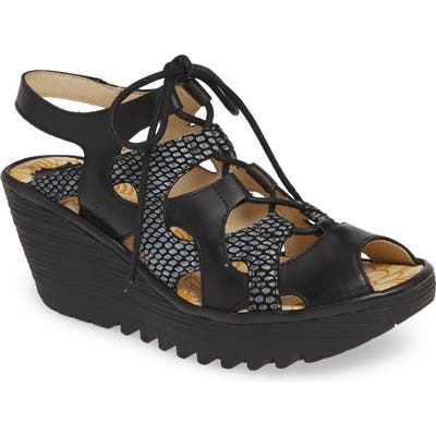 Fly London Yexa Sandal - Black