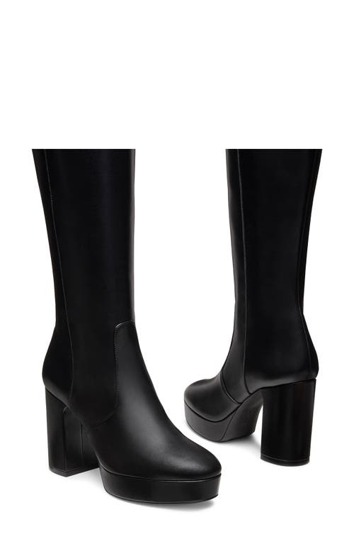 Shop Stuart Weitzman Dayna Platform Boot In Black/black
