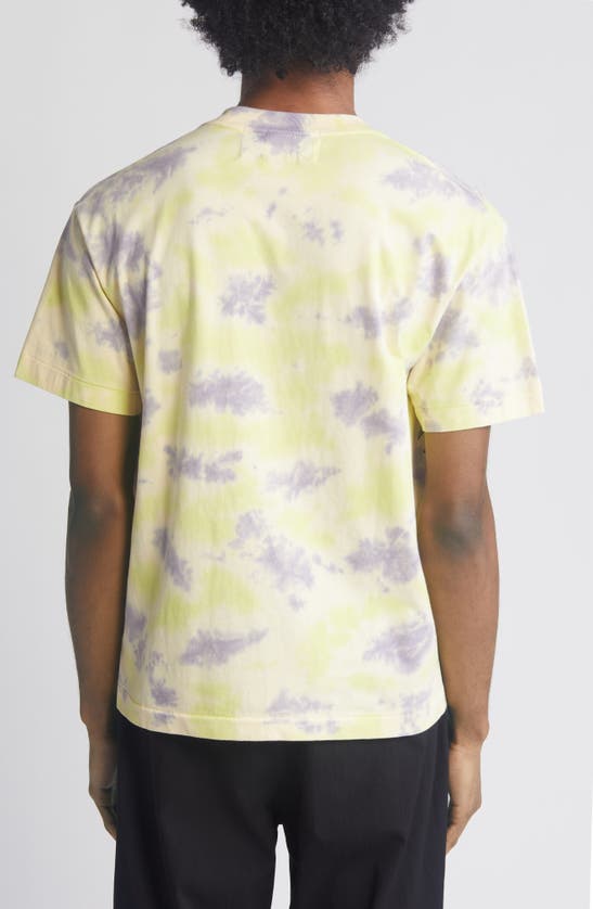 Shop Jungles Flames & Stuff Tie Dye Cotton Graphic T-shirt