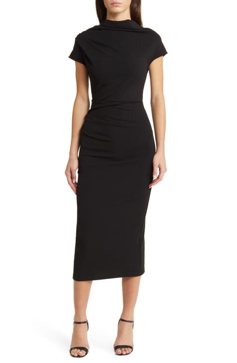 Marilyn Ruched Knit Dress
