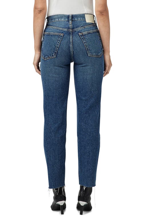 RAG & BONE RAG & BONE HARLOW RAW HEM RELAXED STRAIGHT LEG JEANS 