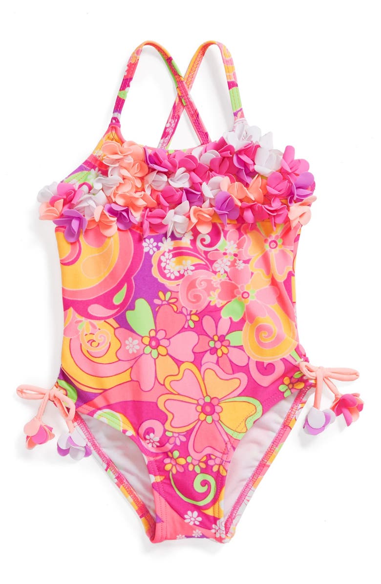 Hula Star 'Fantasia' One-Piece Swimsuit (Toddler Girls) | Nordstrom