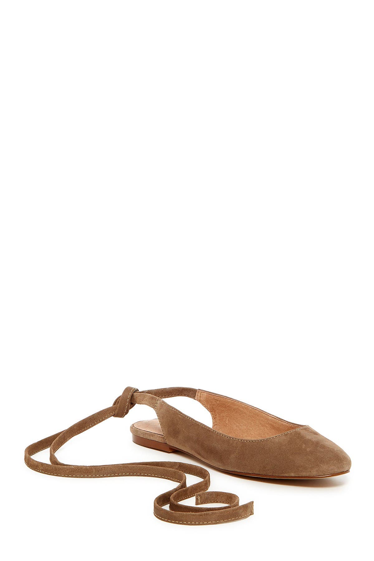 flats with wrap around ankle