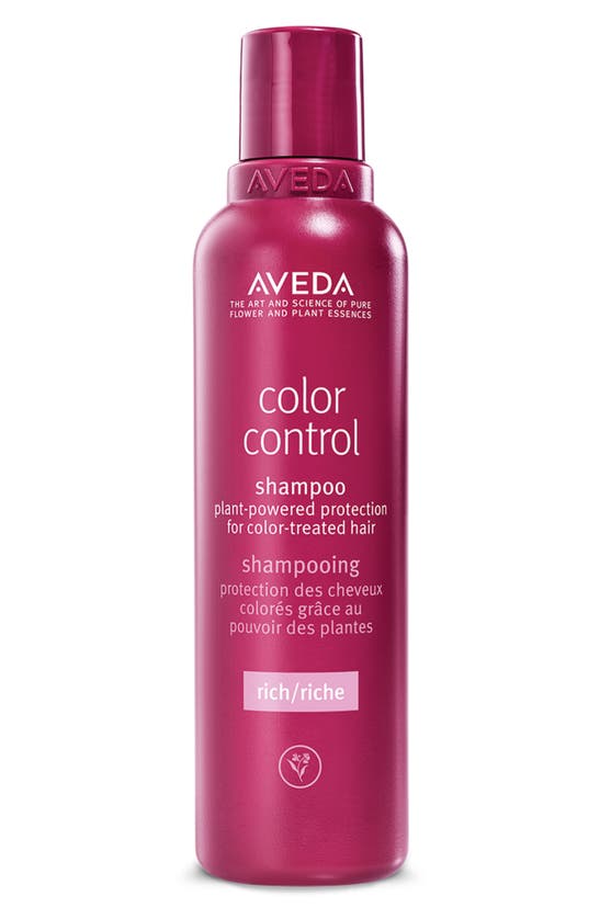 Aveda Color Control Rich Shampoo In Pink