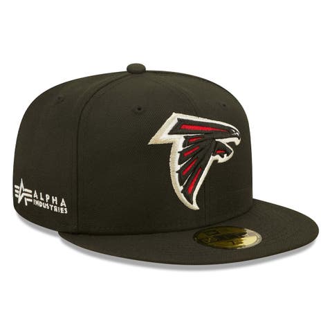 Men's New Era Cream/Black Atlanta Falcons 2023 Sideline Historic 59FIFTY  Fitted Hat