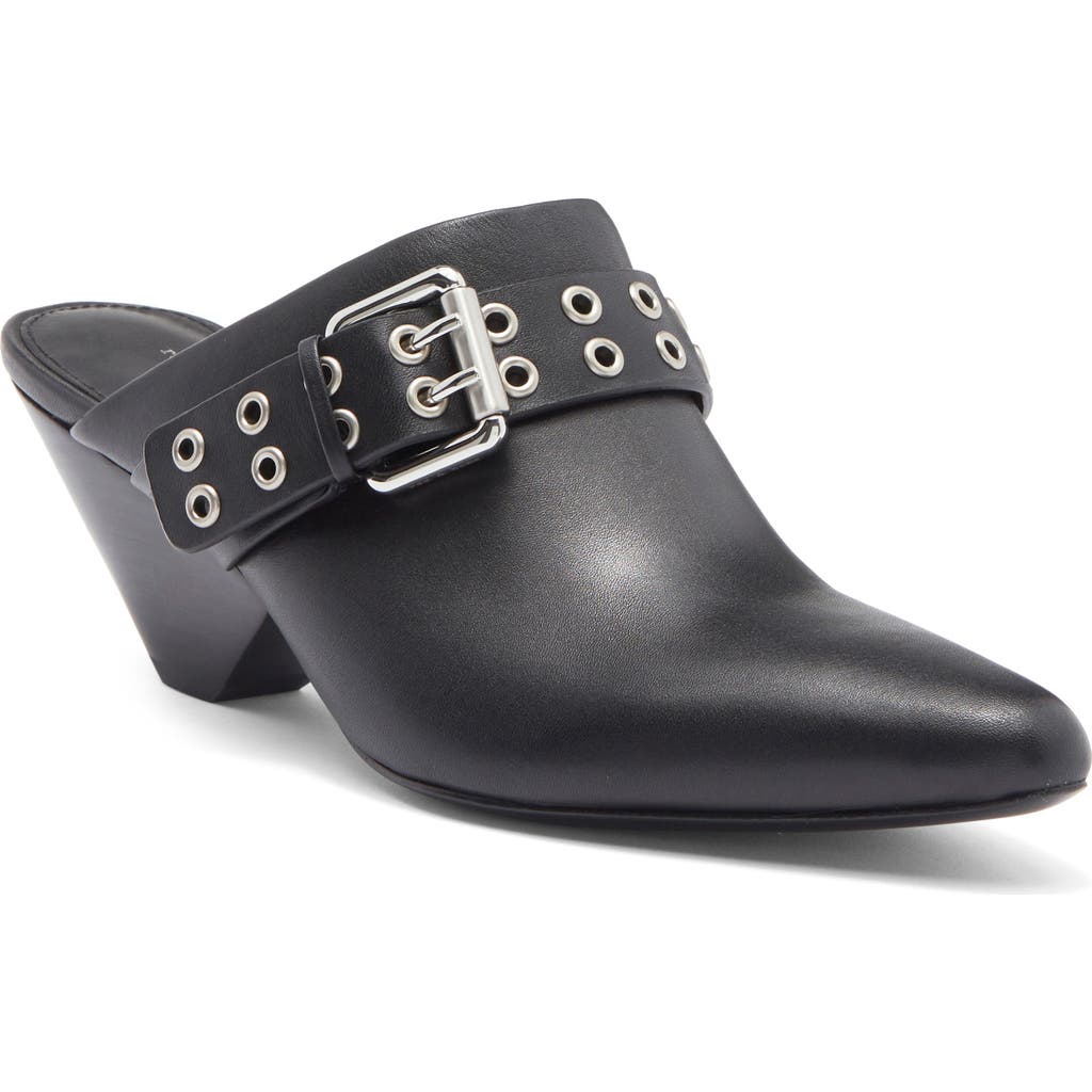 Rag & Bone Spire Grommet Mule In Black