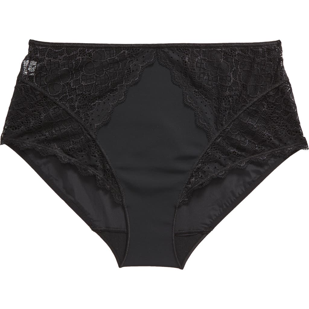 Simone Perele Caresse Retro Briefs In Black