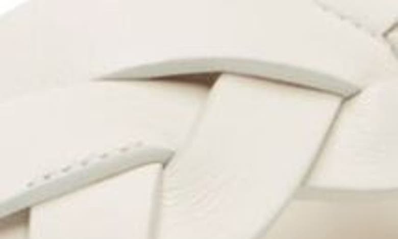 Shop Stuart Weitzman Braided Platform Espadrille Wedge Sandal In Cream