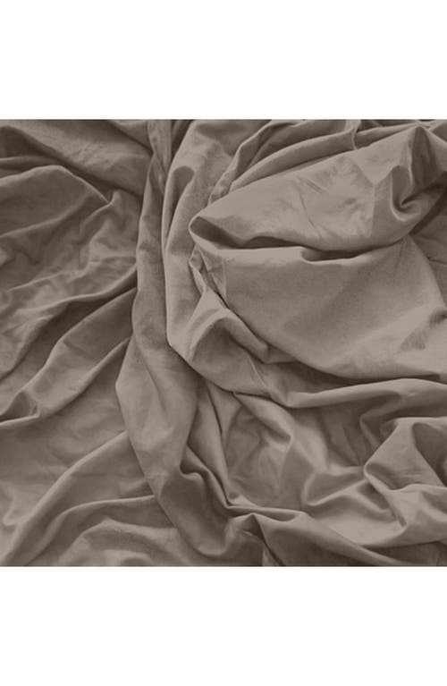 Pillow Guy Soft & Smooth Tencel Duvet Cover 3-piece Set In Sandy Taupe