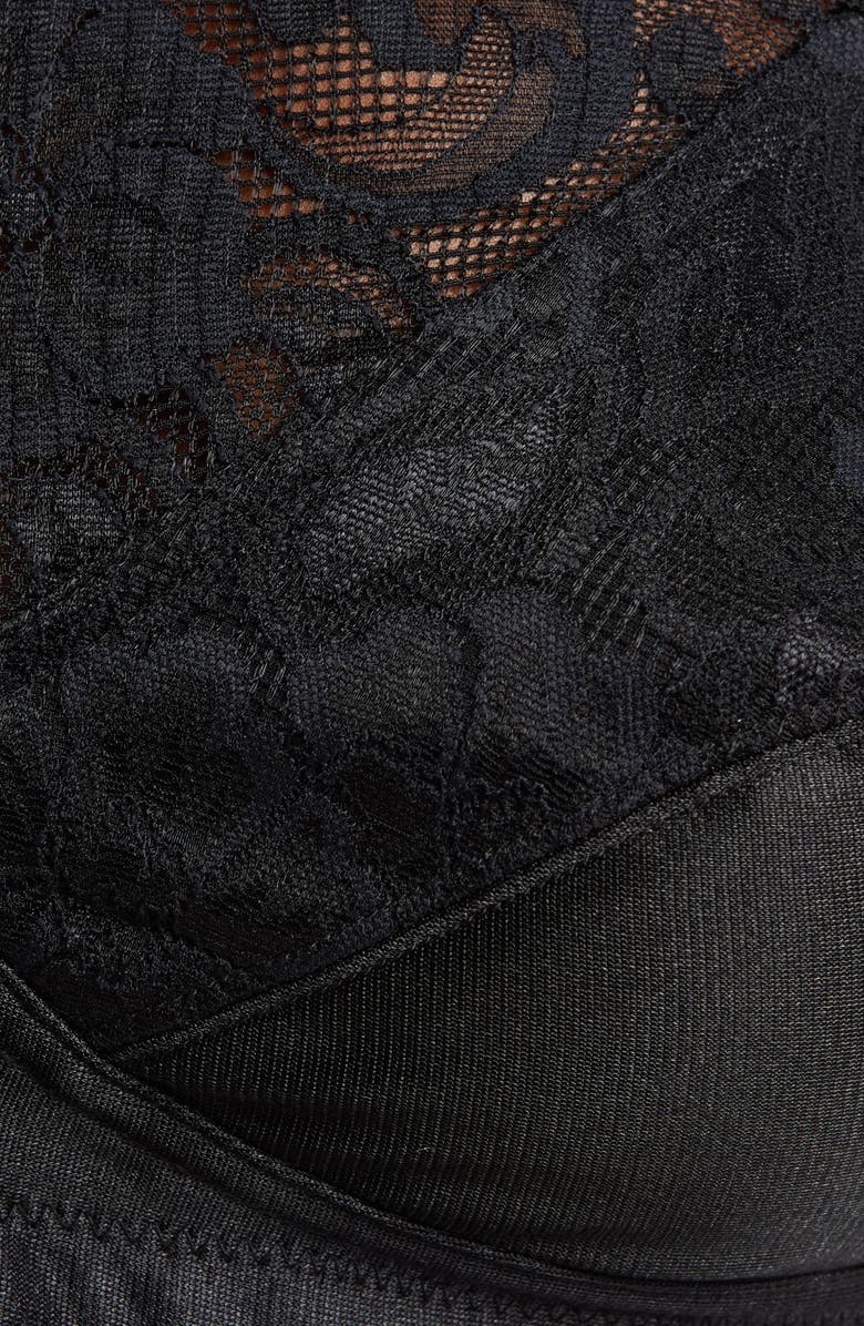 Amoena Isabel Wireless Camisole Bra, Alternate, color, Black