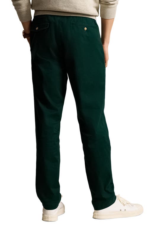 Shop Polo Ralph Lauren Relaxed Tapered Drawstring Stretch Twill Chinos In Moss Agate