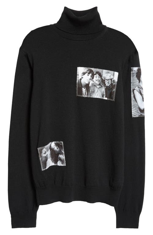 Takahiromiyashita The Soloist Black Wool Turtleneck In Black