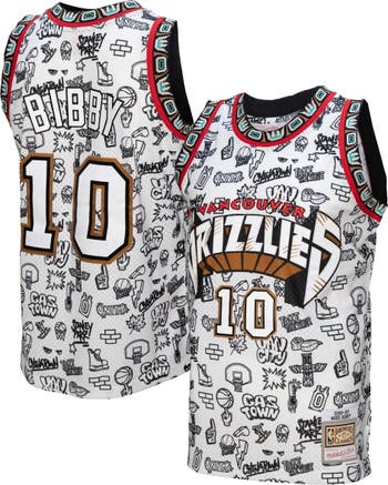  Mitchell & Ness Vancouver Grizzlies Mike Bibby 1998
