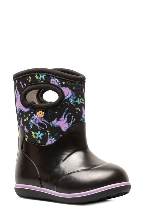 Kids' Classic Unicorn Waterproof Boot (Baby, Walker & Toddler)