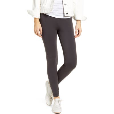 Lou & Grey Essential High Waist Terry Leggings, Grey