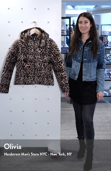 polo ralph lauren leopard coat