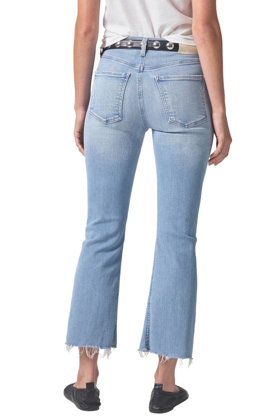 Shop Citizens Of Humanity Isola Mid Rise Crop Bootcut Jeans In Marquee