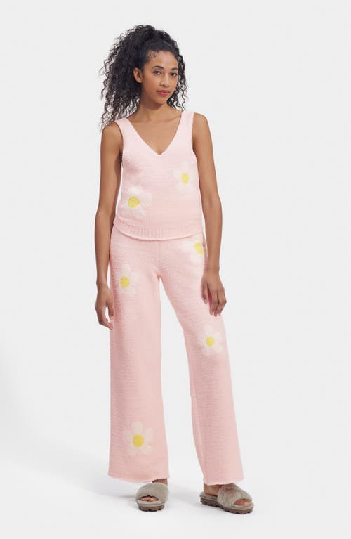 Shop Ugg(r) Terri Wide Leg Sweater Pants In Lotus Daisy