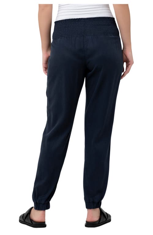 Shop Ripe Maternity Off Duty Maternity Joggers In Navy