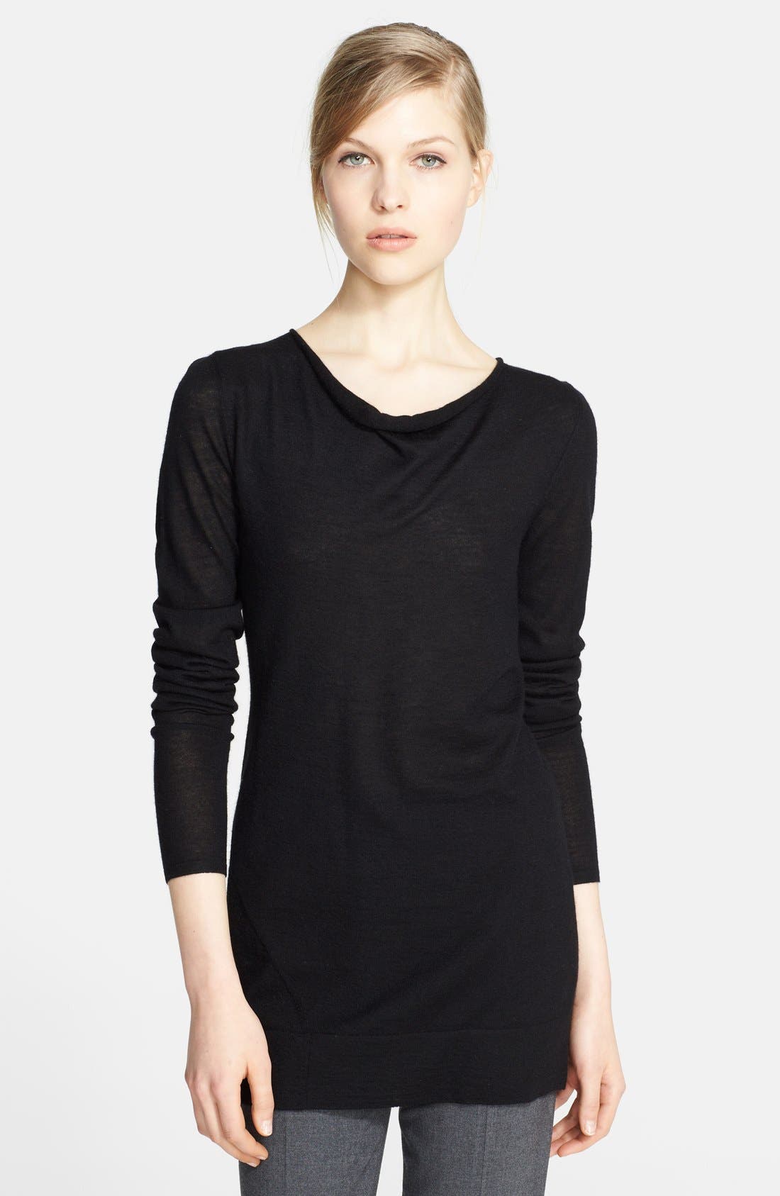 Nordstrom Signature Drape Neck Cashmere Sweater Nordstrom