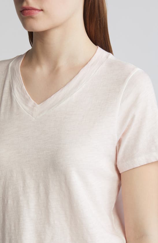 Shop Eileen Fisher Cap Sleeve Crop T-shirt In White