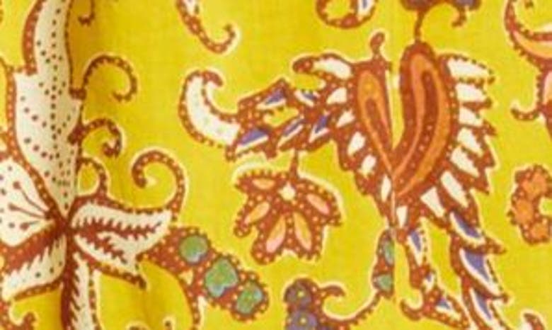 Cleobella Charlene Mixed Print Organic Cotton Voile Maxi Skirt In Evora Print