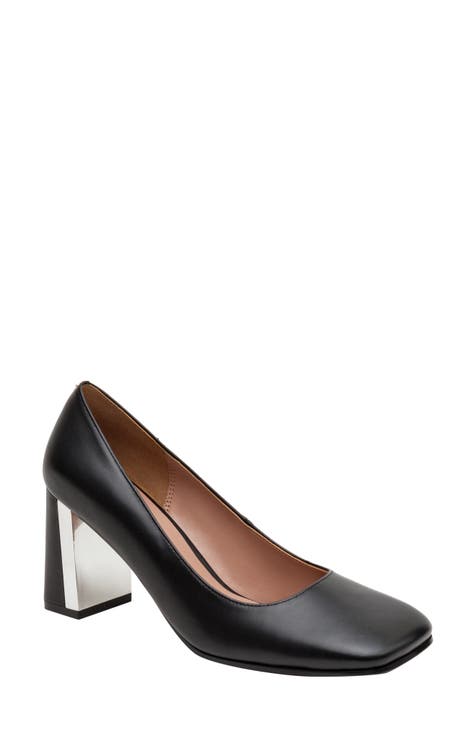 Dkny elie leather on sale pumps