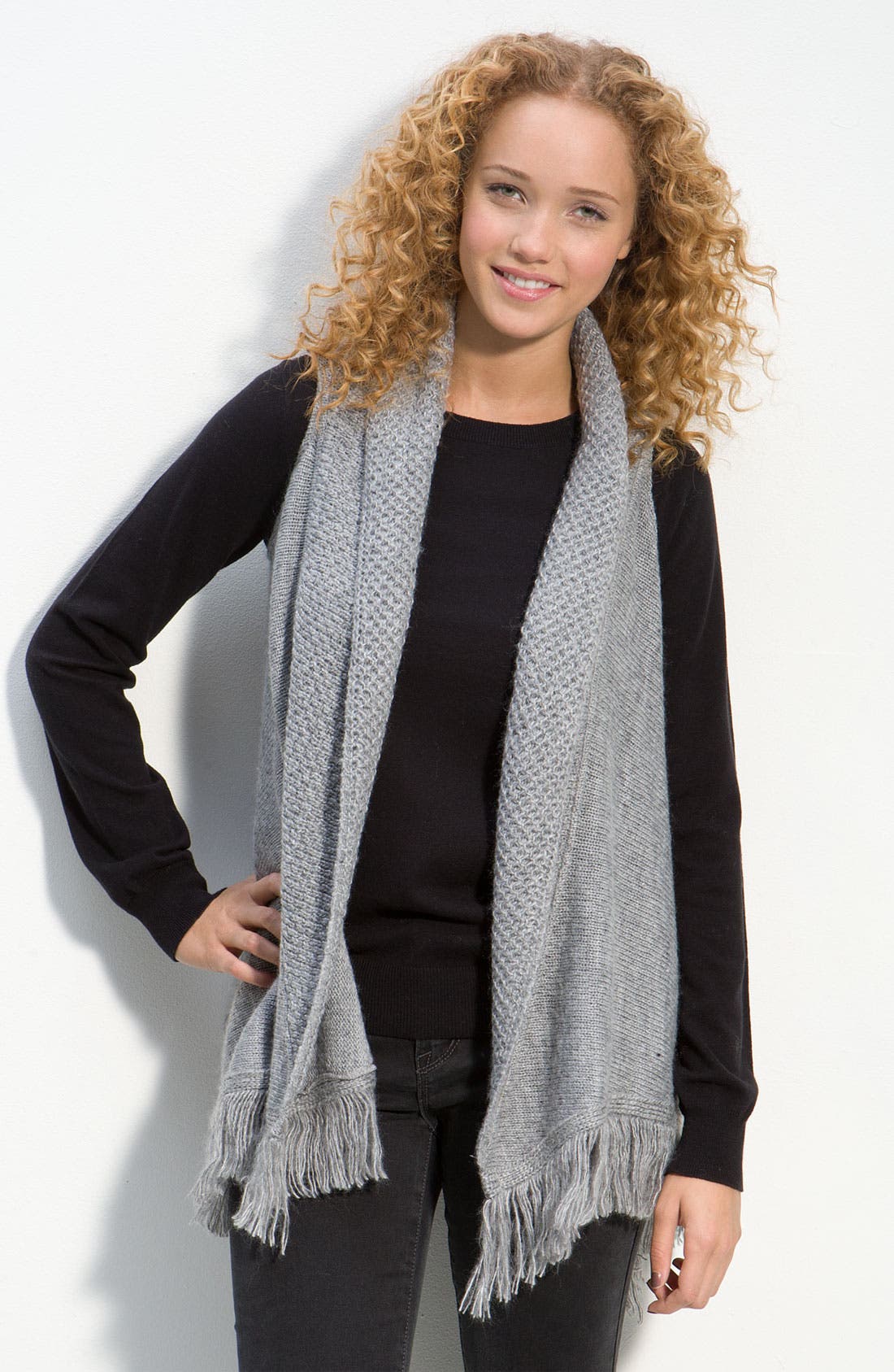 Cotton Emporium Draped Sweater Vest Nordstrom
